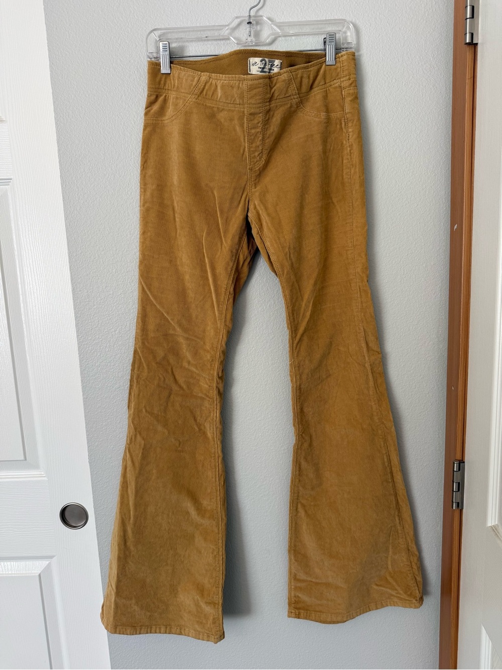 We The Free Women’s Corduroy Bootcut Pants in Mustard Brown